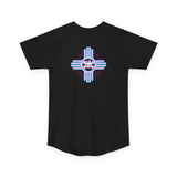 Urban Long Body Tee with Skull Design - Unisex Streetwear Shirt, Casual Everyday Wear, Gift for Holidays, Trendy Graphic Tee