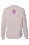 Womens Lightweight Wash Sweatshirt