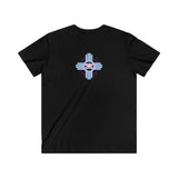 V neck heather series skully