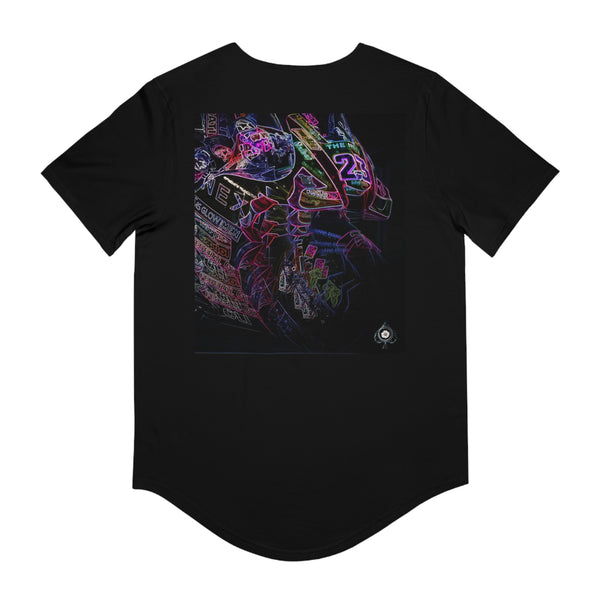 Men's Jersey Curved Hem Tee