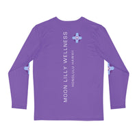 Moon Lilly logo and text modern long sleeve