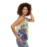 Unisex Tank Top WHAT DID YOU LEARN AT ART SCHOOL?(AOP)