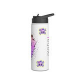 Vibrant Stainless Steel Water Bottle - Floral & Aloha Design, Eco-Friendly, Hydration Bottle, Gift for Her, Yoga Accessories, Summer [...]