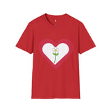 Cute Floral Love Tee for Spring
