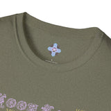 Art Nouveau Moon Lilly Logo Tee