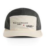 Two-Tone Nylon Cap — Moon Lilly Wellness Hawaii + David Jack art