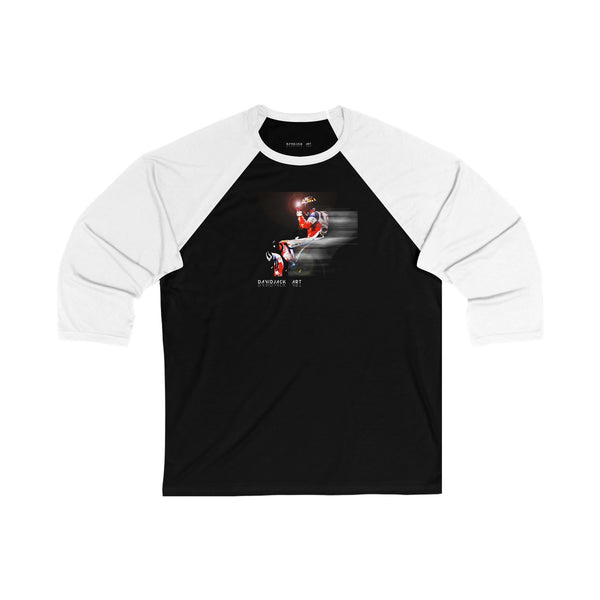 Unisex 3/4 Sleeve Baseball Tee - Deuces