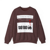 Kind Train Unisex Crewneck Sweatshirt - Keep warm while giving some good energy to those around you.