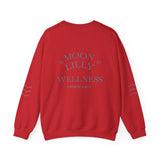 Wellness Crewneck Sweatshirt — "Moon Lilly Wellness" Cozy Self-Care Pullover