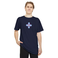 Urban Long Body Tee with Skull Design - Unisex Streetwear Shirt, Casual Everyday Wear, Gift for Holidays, Trendy Graphic Tee