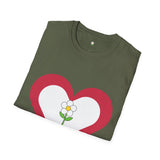 Cute Floral Love Tee for Spring