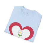 Cute Floral Love Tee for Spring