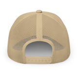 Embroidered Desert MOON LILLY Patch Trucker Hat