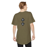 Unisex Long Body Urban Tee Double double