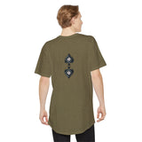 Unisex Long Body Urban Tee Double double
