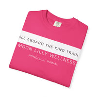 All aboard the kind train.  Give good energy because sometimes we forget to be a kind human.
