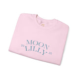 Wellness Crewneck Sweatshirt — "Moon Lilly Wellness" Cozy Self-Care Pullover