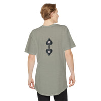 Unisex Long Body Urban Tee Double double