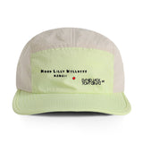 Two-Tone Nylon Cap — Moon Lilly Wellness Hawaii + David Jack art