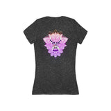 Women's Jersey Short Sleeve Deep V-Neck Tee