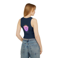 Women's Micro Rib Racer Tank Top