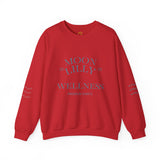 Wellness Crewneck Sweatshirt — "Moon Lilly Wellness" Cozy Self-Care Pullover
