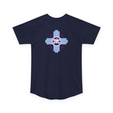 Urban Long Body Tee with Skull Design - Unisex Streetwear Shirt, Casual Everyday Wear, Gift for Holidays, Trendy Graphic Tee
