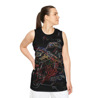 Unisex Basketball Jersey summer remix 3(AOP)