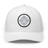 Embroidered Desert MOON LILLY Patch Trucker Hat