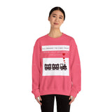 Kind Train Unisex Crewneck Sweatshirt - Keep warm while giving some good energy to those around you.