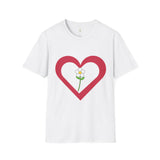 Cute Floral Love Tee for Spring