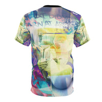 Unisex Cut & Sew Tee WHAT DID YOU LEARN AT ART SCHOOL?(AOP)