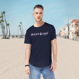 Stylish Curved Hem Tee - 'Moonlight' Graphic | Casual Summer Wear, Gift for Men, Streetwear, Everyday Style