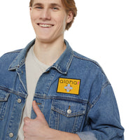 Aloha branded patch.