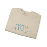 Wellness Crewneck Sweatshirt — "Moon Lilly Wellness" Cozy Self-Care Pullover