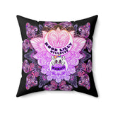 Moon Lilly Mandala Pillow