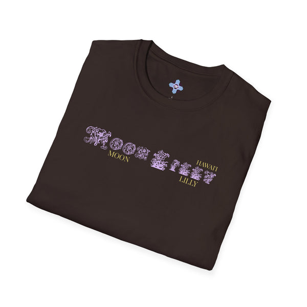 Art Nouveau Moon Lilly Logo Tee