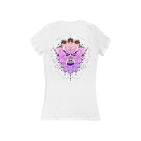 Women's Jersey Short Sleeve Deep V-Neck Tee