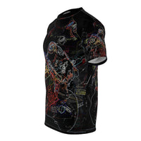 Unisex Cut & Sew Tee summer remix 3(AOP)