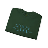 Wellness Crewneck Sweatshirt — "Moon Lilly Wellness" Cozy Self-Care Pullover