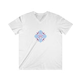 V neck heather series skully