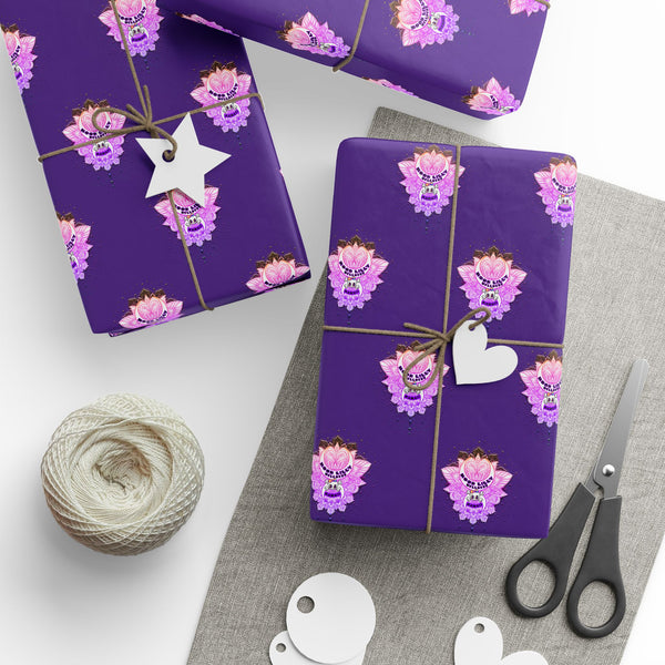 Moon Lilly Gift wrapping paper