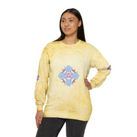 Colorful Southwest Spirit Sweatshirt - Boho Unisex Crewneck for Cozy Days, Gift for Trendy Friends, Festival Apparel, Summer Vibes
