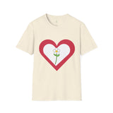Cute Floral Love Tee for Spring