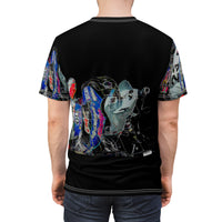 Unisex Cut & Sew Tee  Summer Remix II(AOP)
