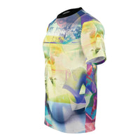 Unisex Cut & Sew Tee WHAT DID YOU LEARN AT ART SCHOOL?(AOP)