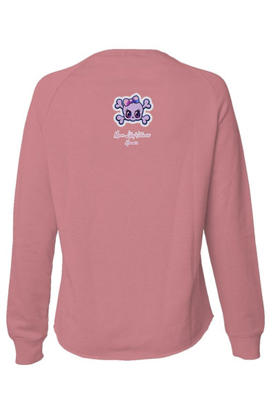 Womens Lightweight Wash Sweatshirt