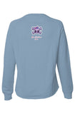 Womens Lightweight Wash Sweatshirt