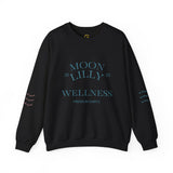 Wellness Crewneck Sweatshirt — "Moon Lilly Wellness" Cozy Self-Care Pullover