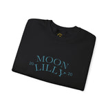 Wellness Crewneck Sweatshirt — "Moon Lilly Wellness" Cozy Self-Care Pullover